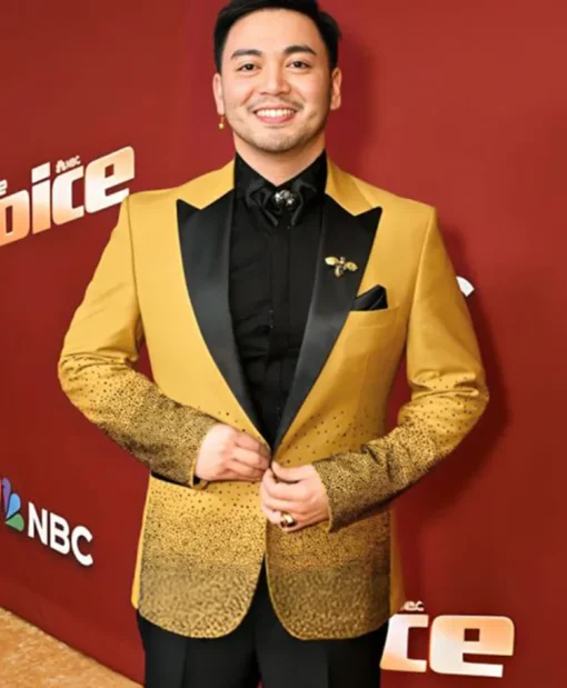 The Voice S26 Finale Sofronio Vasquez Yellow Blazer