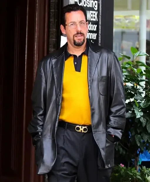 Adam Sandler Uncut Gems Leather Jacket