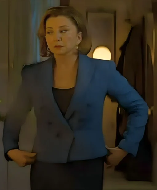 Brilliant Minds S01 Donna Murphy Blue Blazer