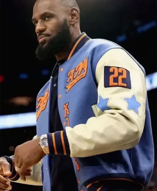 Buy Los Angeles LeBron James NBA Letterman Varsity Jacket For Unisex