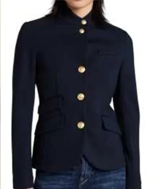 Buy Now Finola Hughes TV-Series General Hospital 2024 Anna Devane Blue Blazer For Unisex