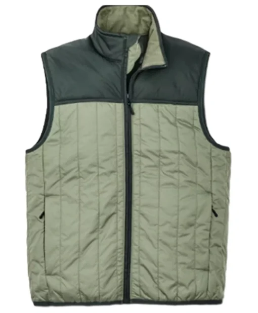 Buy Now Jarod Rawiri TV-Series Friends Like Her Season 01 Liam Green Puffer Vest For Unisex