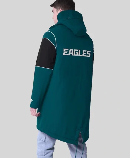  Buy Now Philadelphia Eagles Starter Dynasty Polyfill Stadium Full-Zip Midnight Green Jacket For Unisex