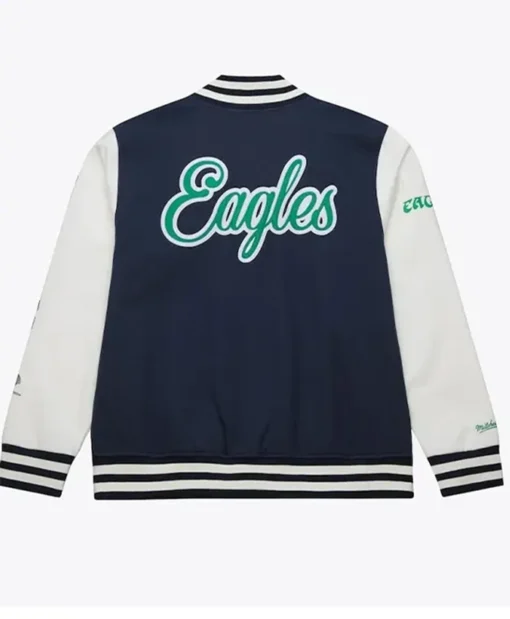 Buy Now Philadelphia Eagles Washed Letterman Varsity Jacket For Men And Women