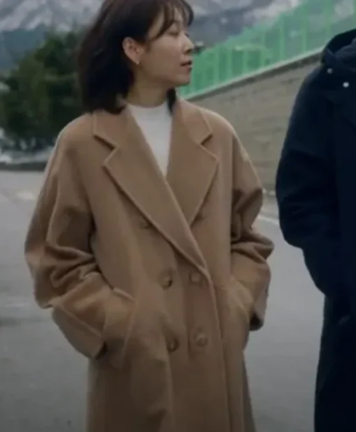 Buy Now Seo Hyeon-jin TV-Series The Trunk Season 01 No In-ji Brown Long Coat For Unisex