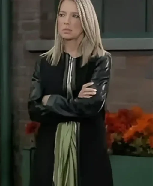 Cynthia Watros General Hospital 2023 Long Coat