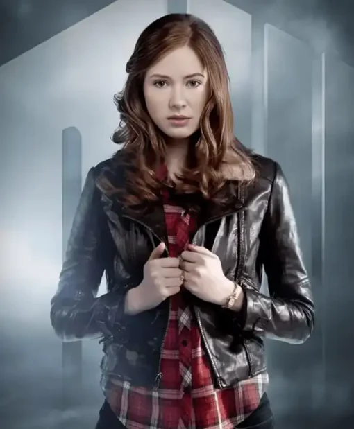 Doctor Who Amy Pond Brown Jacket