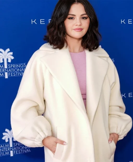 Film Festival 2025 Palm Springs Selena Gomez Coat