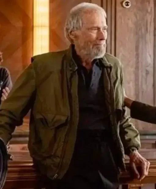 Juror #2 Clint Eastwood Green Cotton Jacket