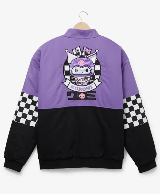 Kuromi Racer Jacket Back