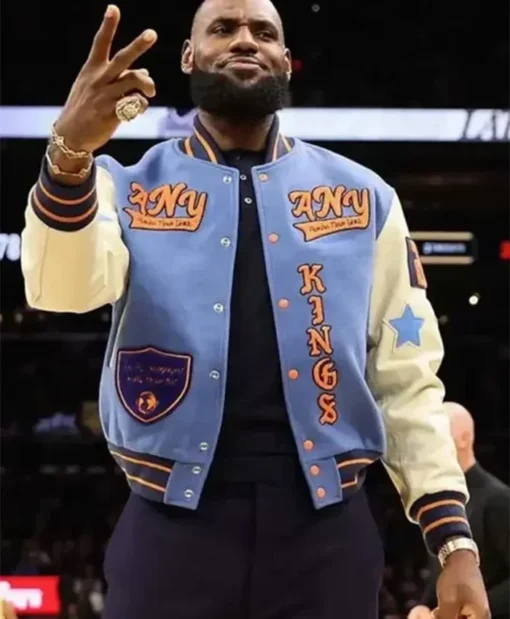 LeBron James NBA Letterman Varsity Jacket