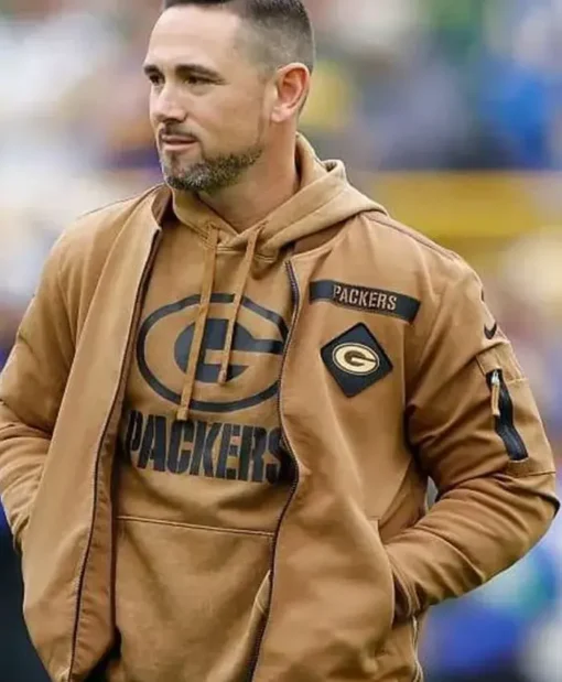 Matt LaFleur Green Bay Packers Salute To Service Jacket