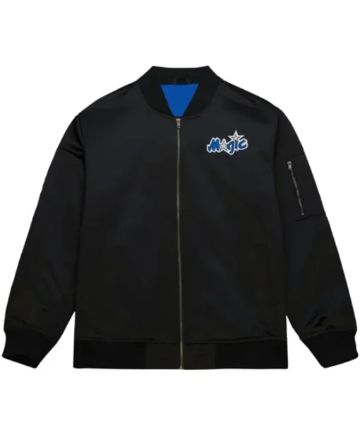 Orlando Magic Black Bomber Jacket