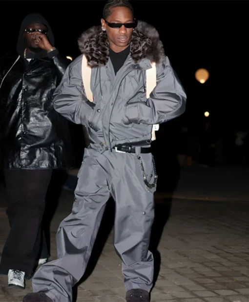 Paris Fashion Week Travis Scott Suit