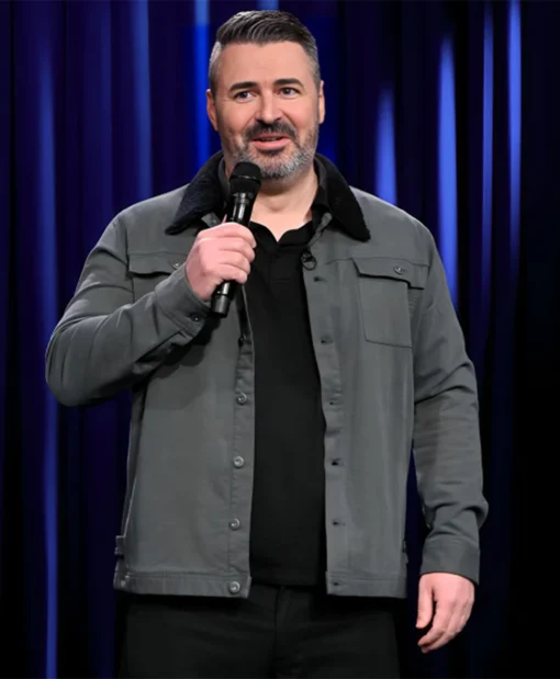 Pete Lee Jimmy Fallon Show Grey Cotton Jacket