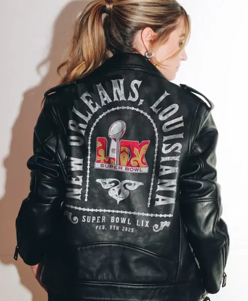 Rebecca Minkoff X Erin Andrews Super Bowl LIX Biker Jacket