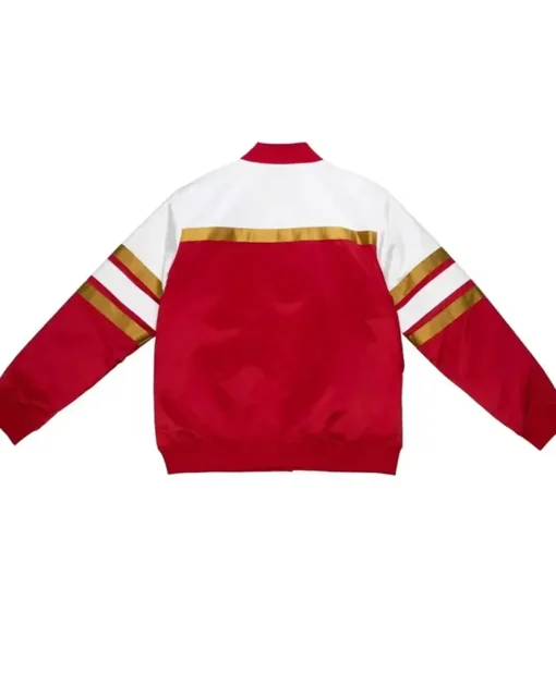 Script-49ers-Satin-Varsity-Jacket