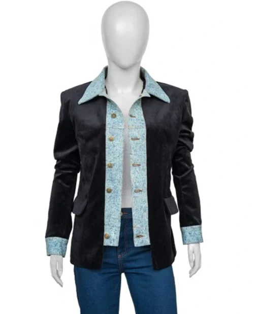 Shrinking S02 Christa Miller Layered Blazer