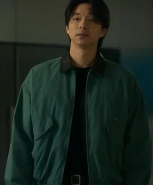 The Trunk S01 Gong Yoo Green Cotton Jacket