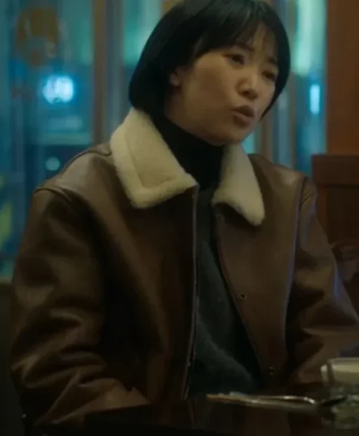 The Trunk S01 Si-Jeong Shearling Leather Jacket