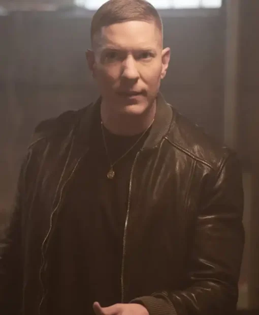 Tommy Egan Power Book IV Force Joseph Sikora Black Zipper Bomber Jacket