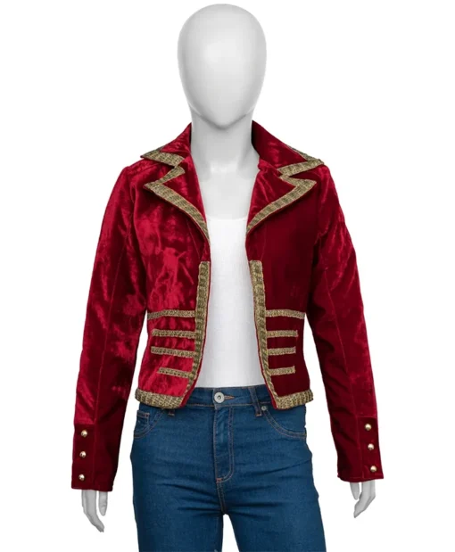 Twisted Metal Stephanie Beatriz Velvet Blazer