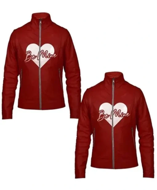 Valentines Day Be Mine Leather Jacket