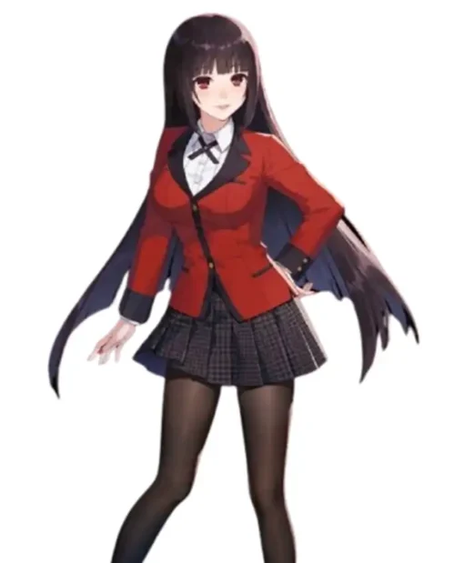 Yumeko Jabami Red and Black Costume