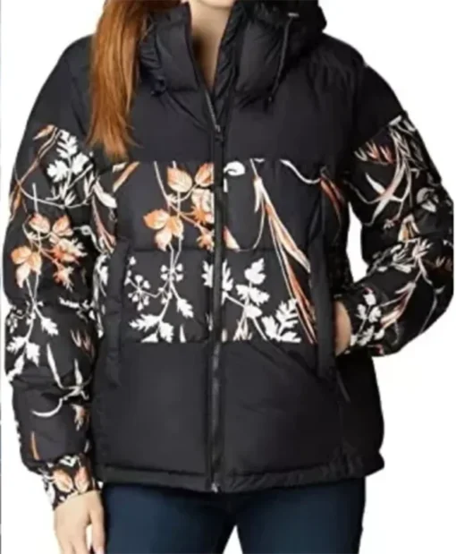 Buy Now Morgan Holmstrom TV-Series SkyMed Season 03 Crystal Black Puffer Zip-Up Jacket For Unisex