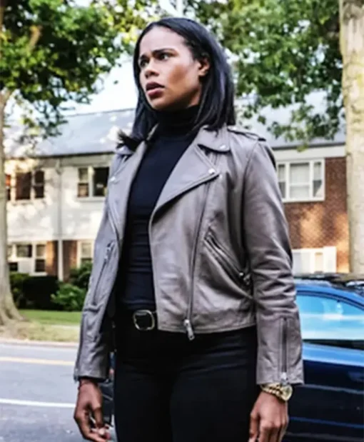 FBI Most Wanted S03 Sheryll Barnes Biker Jacket