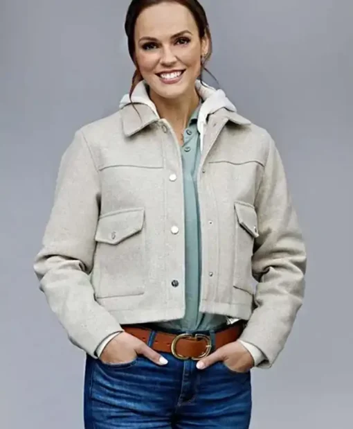 Hearts In The Game 2023 Erin Cahill Wool Jacket