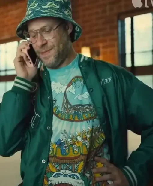 Platonic Seth Rogen Varsity Jacket