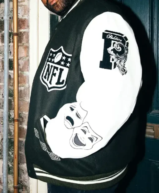 Politics x NFL Origins Varsity Jacket