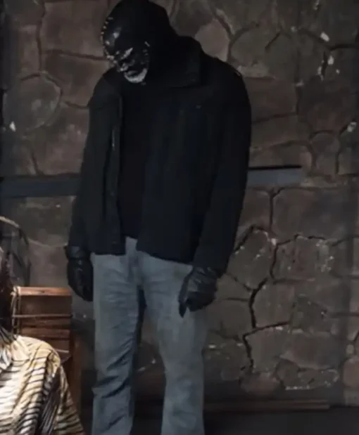 The Blackening Masked Man Black Cotton Jacket