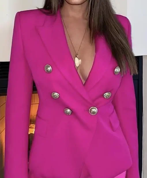 The Real Housewives of Salt Lake Meredith Marks Pink Blazer For Sale