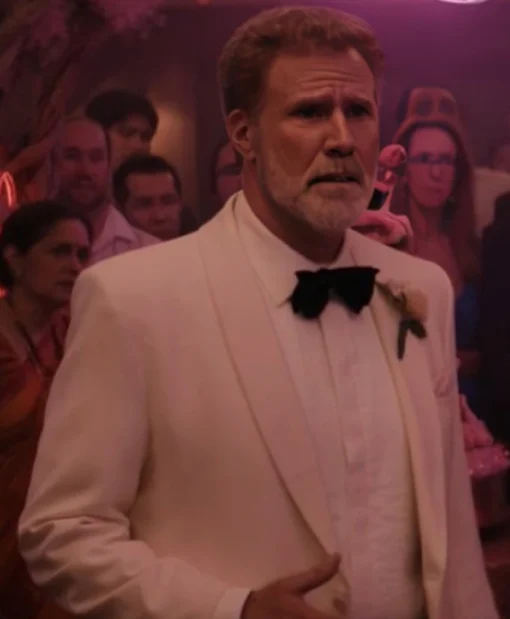 You’re Cordially Invited Will Ferrell White Blazer