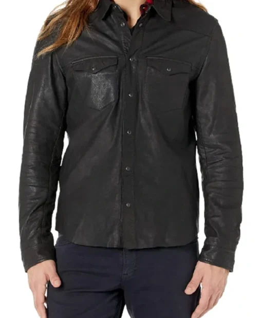 Buy Now Brady Days of Our Lives Eric Martsolf Black Leather Jacket For Unisex