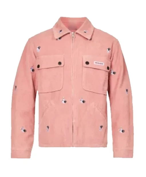 Buy Now Wihlborg Movie Old Guy 2025 Cooper Hoffman Pink Ice Cream Jacket For Unisex