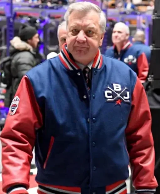 Columbus Blue Jackets 2025 Stadium Series Coaches Varsity Jacket