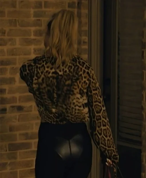 Landman Ali Larter Leopard Print Hoodie